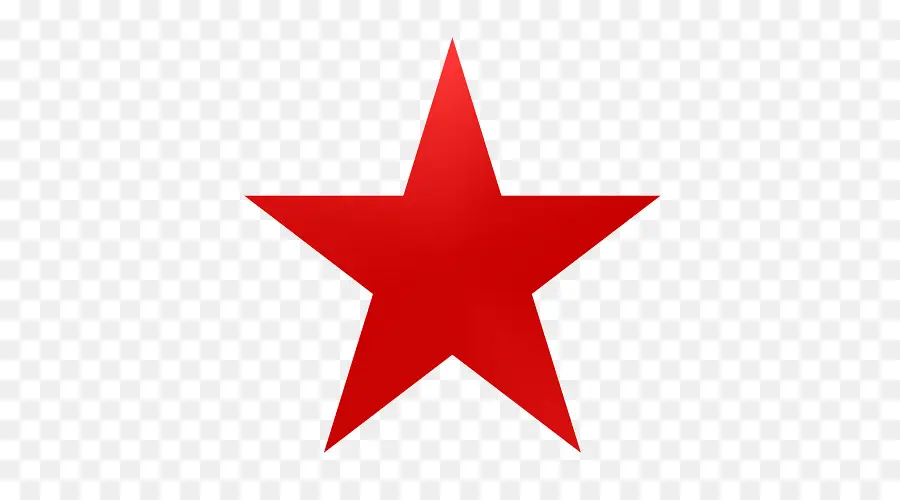 Estrella Roja，Fondo De Escritorio PNG