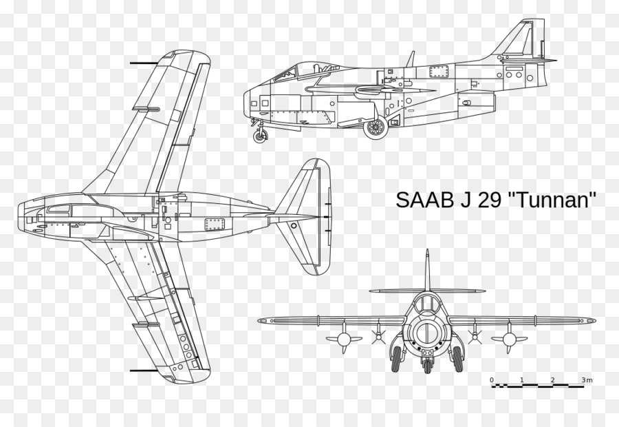 Saab 29 Tunnan，Saab 21 PNG