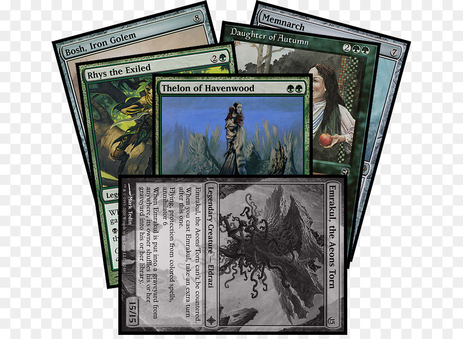 Magic The Gathering，Emrakul Los Eones Desgarrados PNG