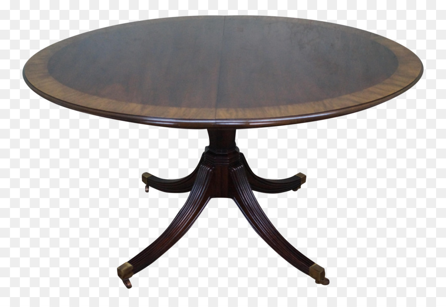 Mesa De Madera，Redondo PNG