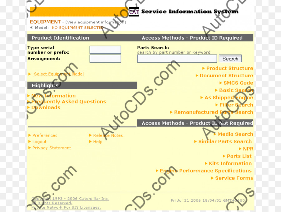 Mercado，Documento PNG