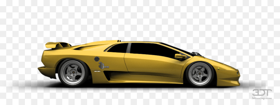 Coche Deportivo Amarillo，Automóvil PNG