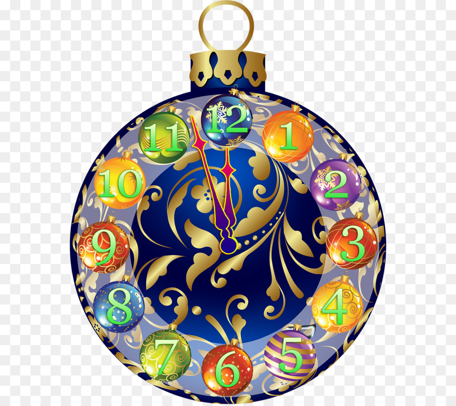 Reloj Colorido，Ornamento PNG