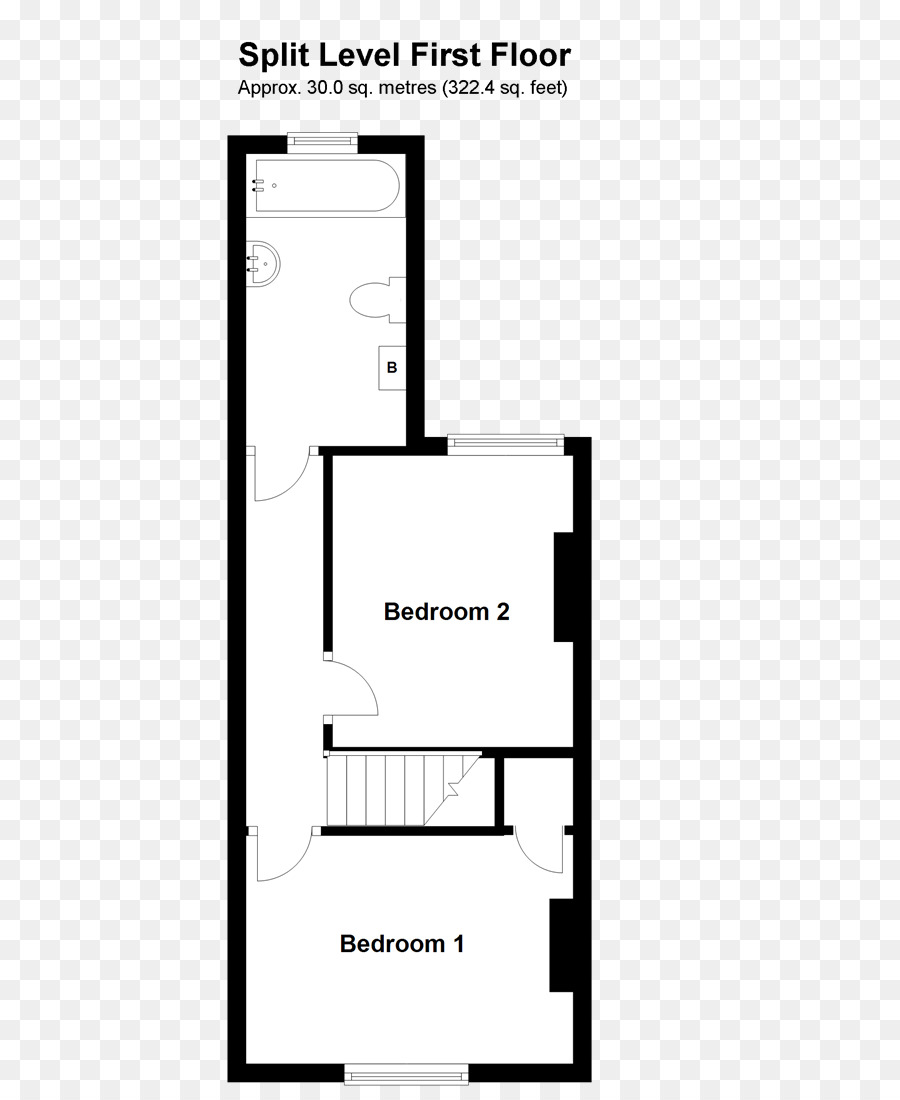 Plano De Planta，Nivel Dividido PNG