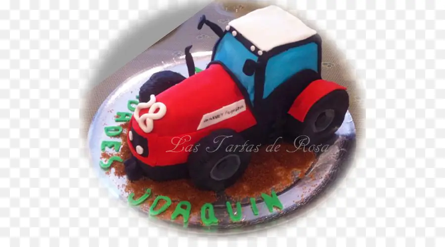 Pastel De Tractor，Postre PNG