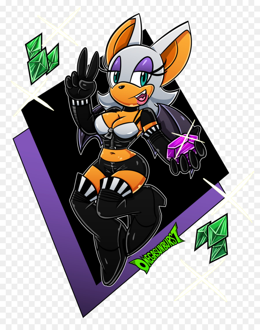 Rouge The Bat，Sega PNG