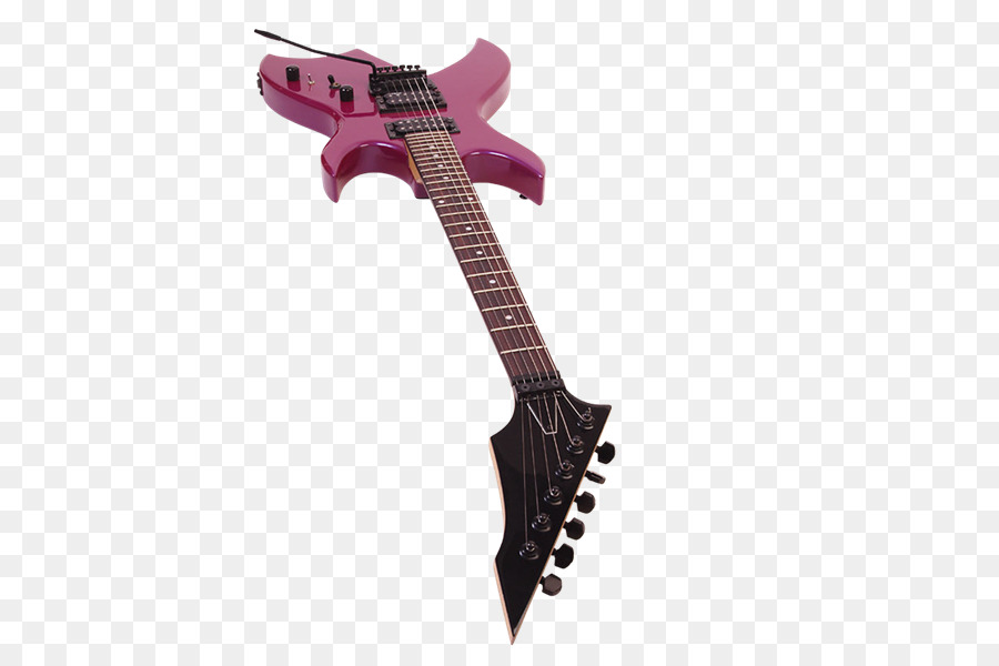 Guitarra Doble Rosa，Instrumentos De Cuerda PNG