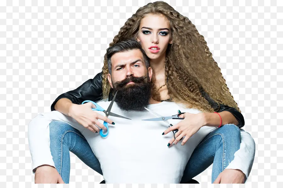 Tijeras Y Barba，Corte De Pelo PNG