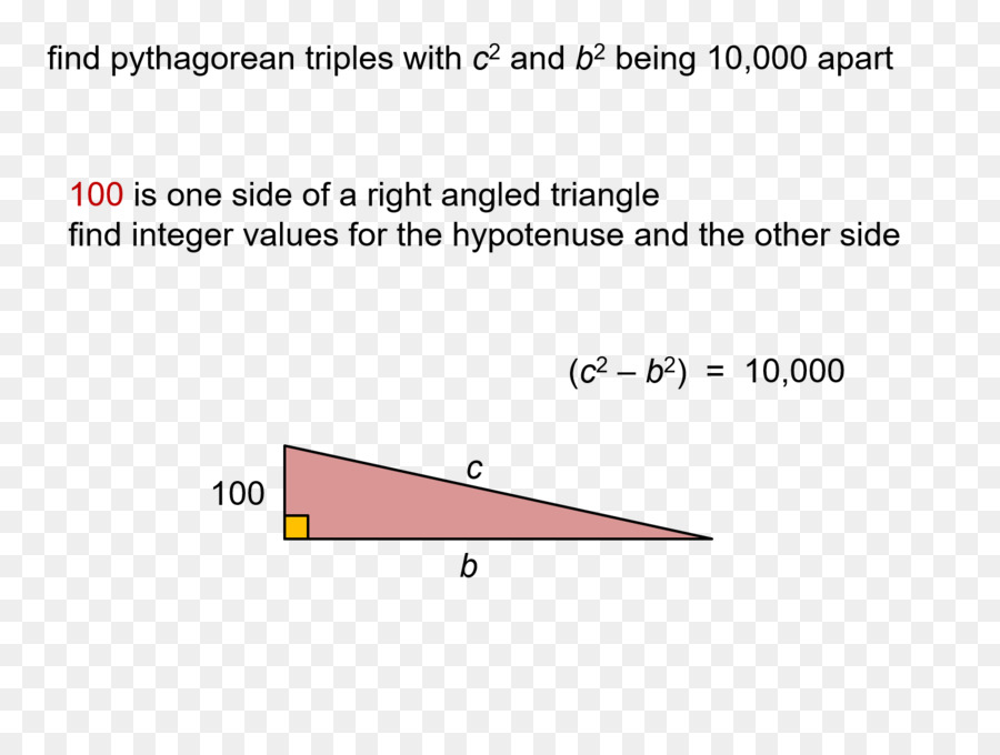 Triángulo，Triple De Pitágoras PNG