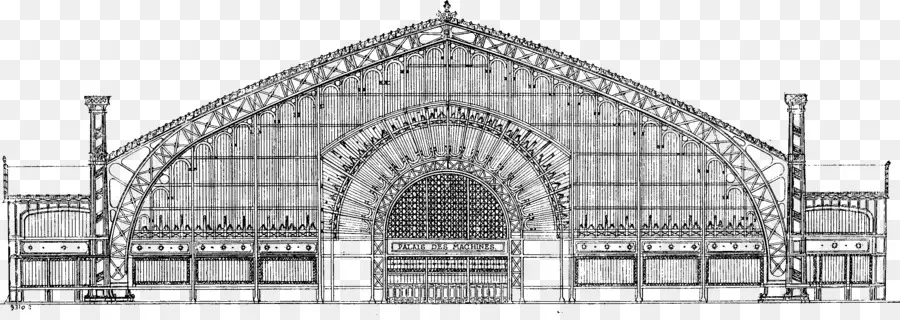 Galerie Des Machines，Exposition Universelle PNG