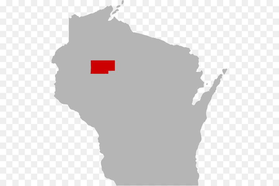 Wisconsin，Mapa PNG