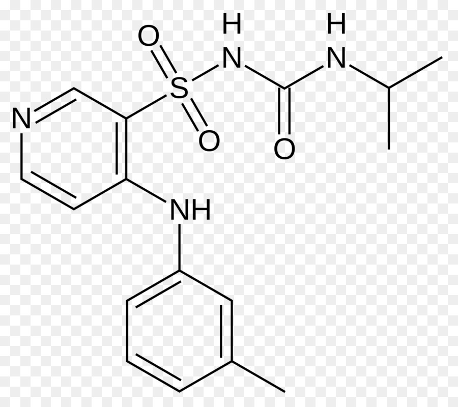 Fórmula Química，Torsemide PNG