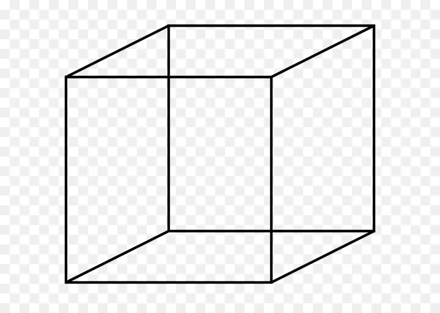 El Triángulo De Penrose，Cubo De Necker PNG