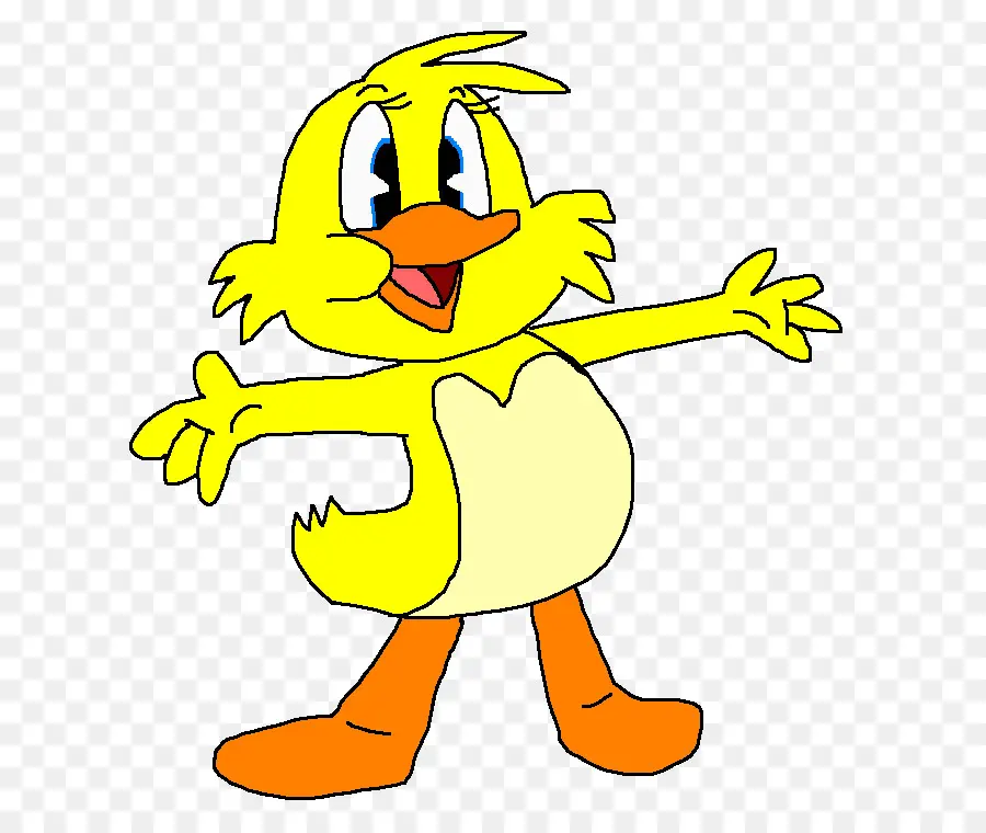 Pato Amarillo，Lindo PNG