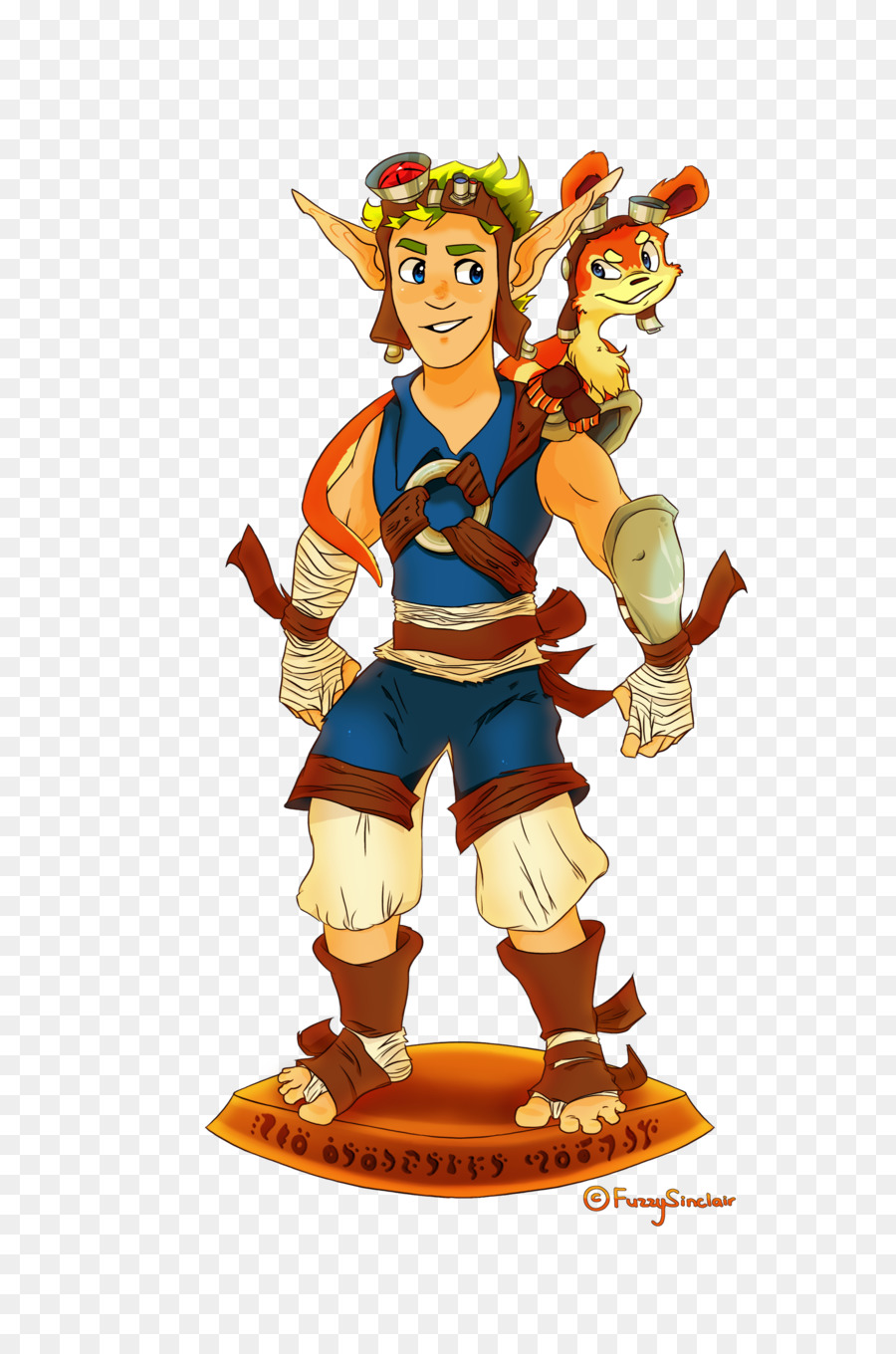 Jak Y Daxter El Precursor Legacy，Daxter PNG