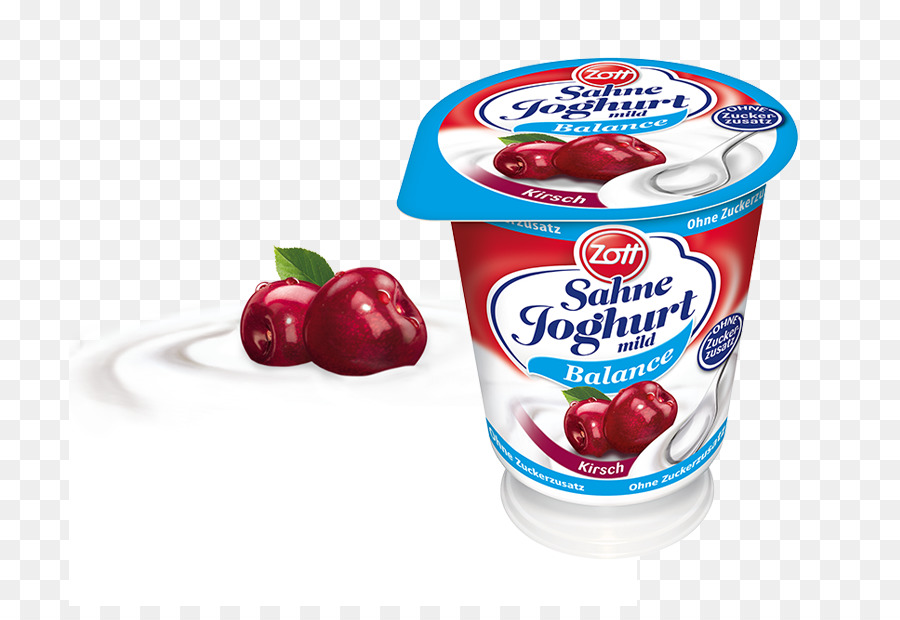 Taza De Yogur，Cereza PNG