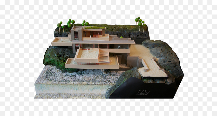 Fallingwater，La Arquitectura PNG