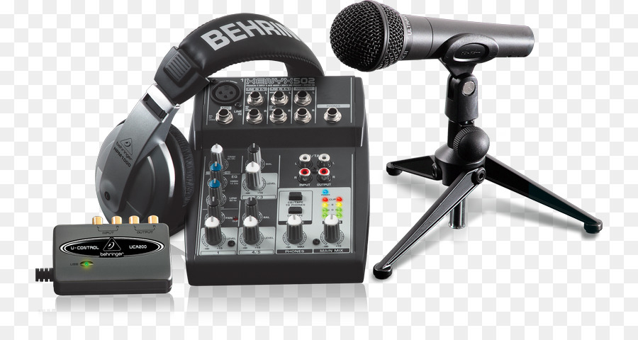 Micrófono，Behringer Xenyx 302usb PNG