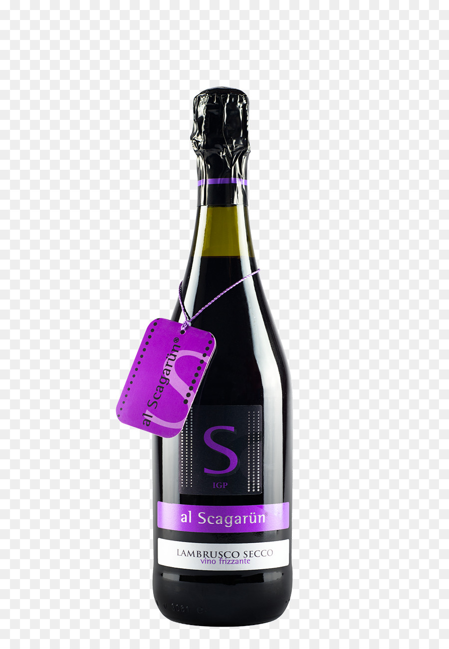 Botella Lambrusco Secco，Vino PNG