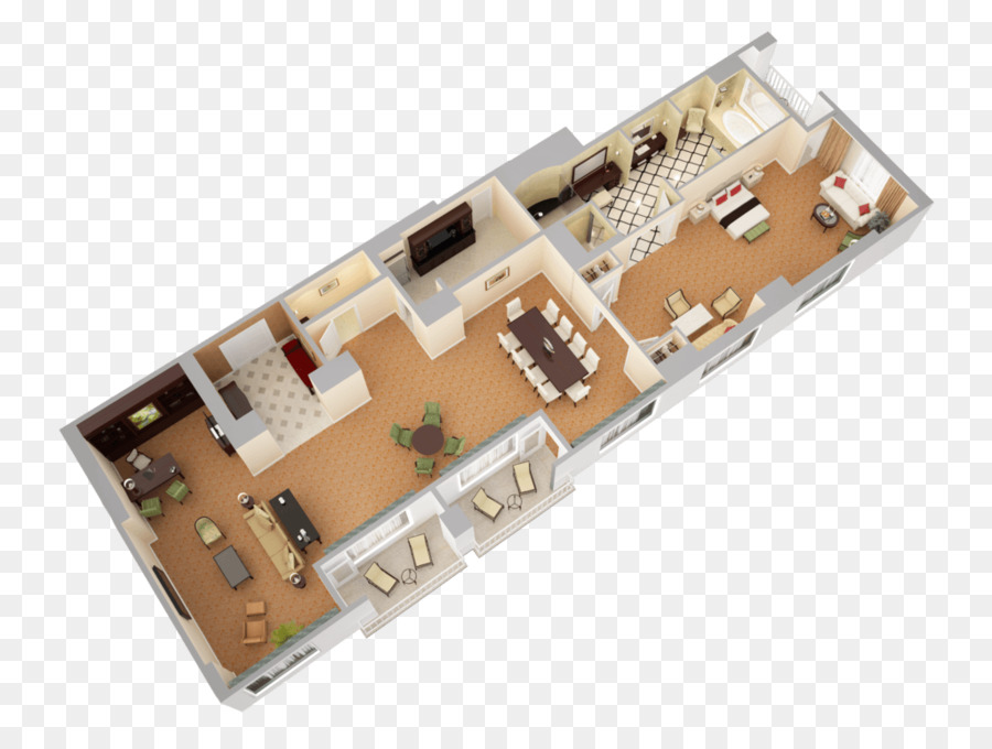 Suite Presidencial，Plan De Piso PNG