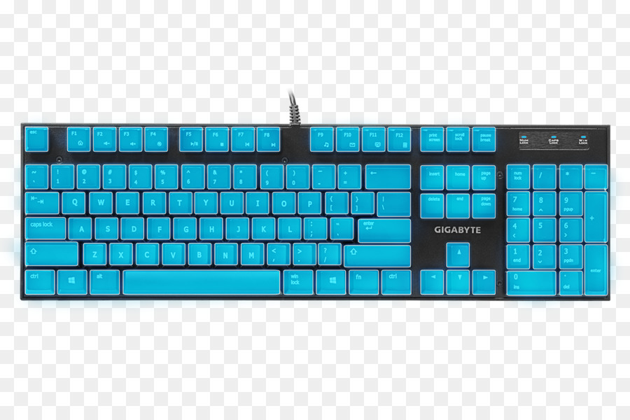 Teclado De La Computadora，Gigabyte Fuerza K83 Juego Tastatur PNG