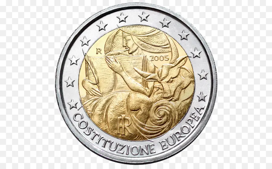 Italia，Monedas Conmemorativas De 2 Euros PNG