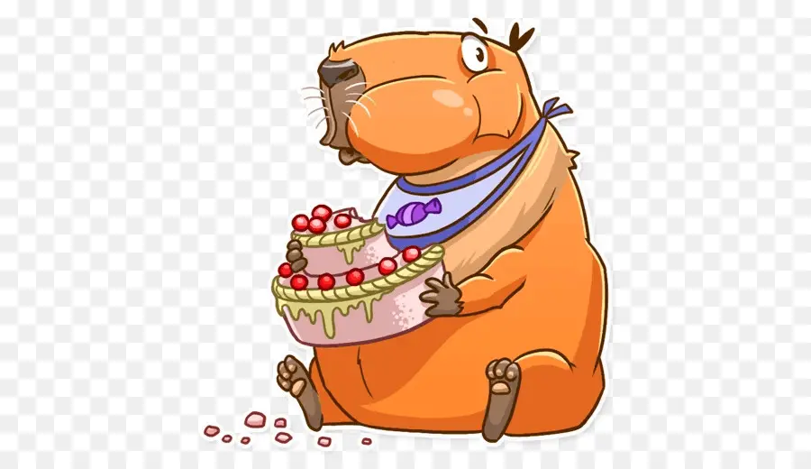 Capybara，Telegrama PNG