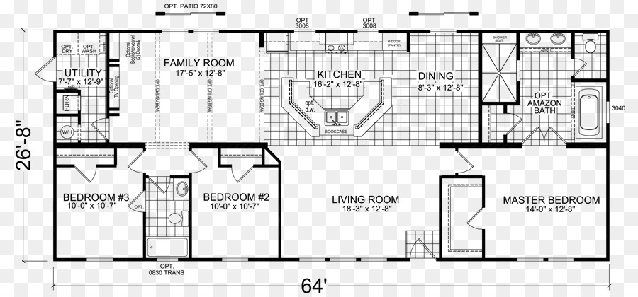 Plan De Piso，Casa PNG