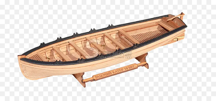 Modelo De Barco De Madera，Miniatura PNG