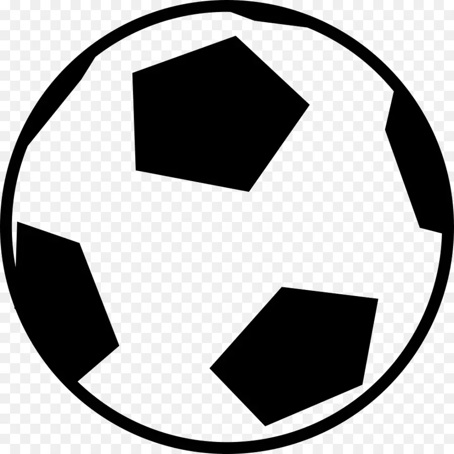 Balón De Fútbol，Negro PNG