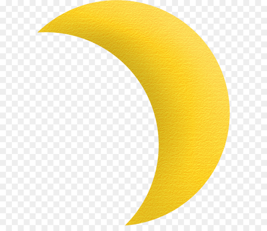 Luna Creciente Amarilla，Creciente PNG