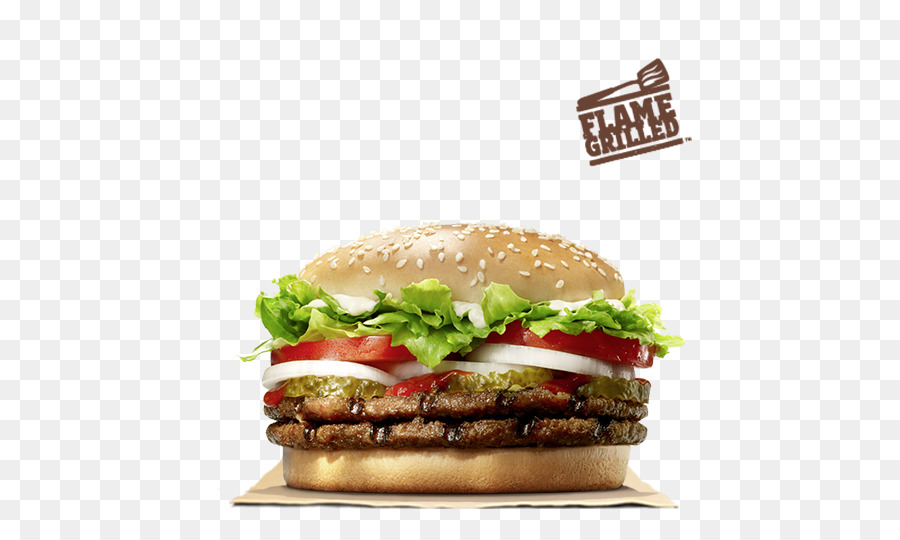 Whopper，Hamburguesa Con Queso PNG