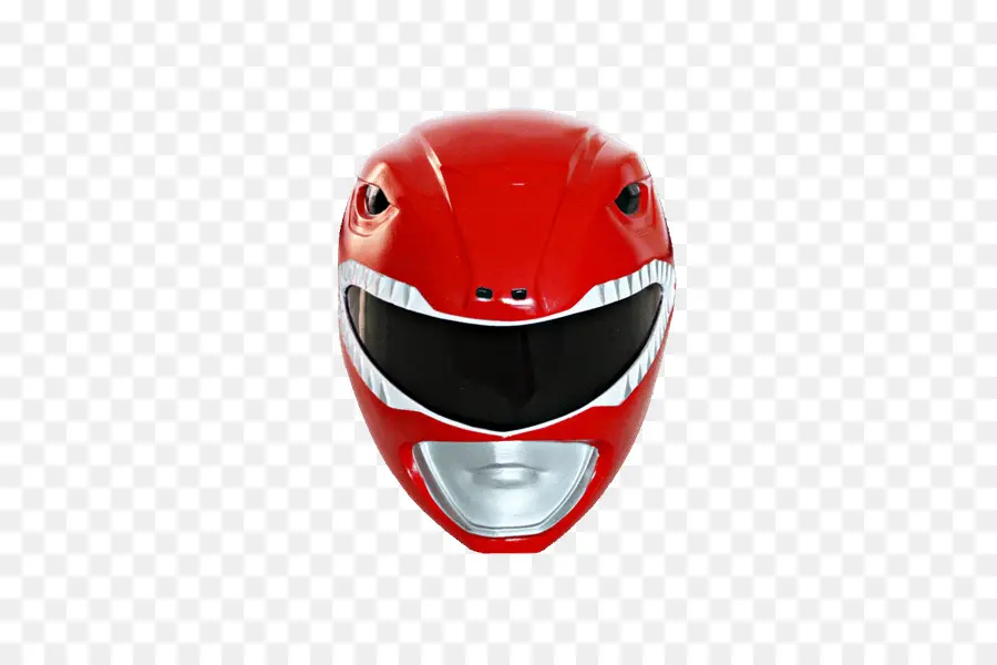 Los Cascos Para Bicicleta，Ranger Rojo PNG