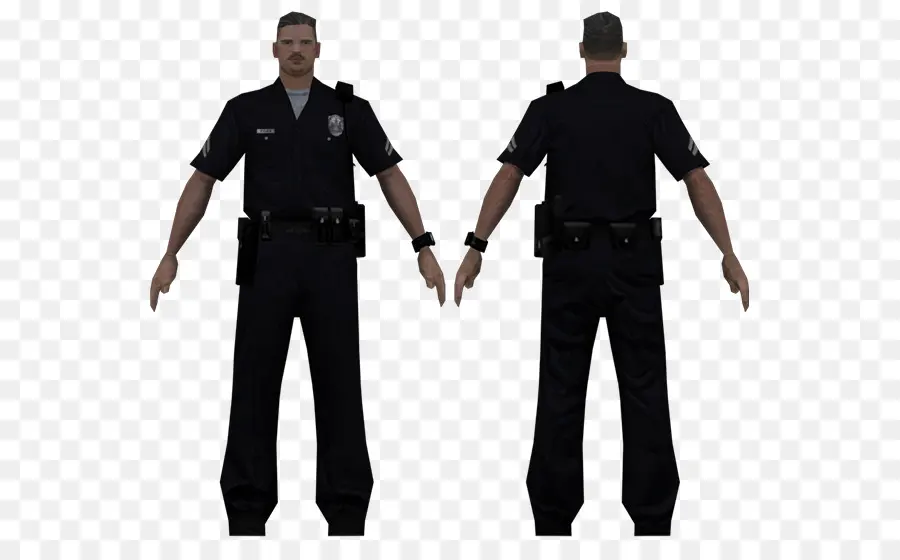 Grand Theft Auto San Andreas，La Policía PNG