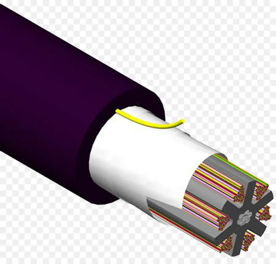 El Cable De Fibra óptica，De Fibra óptica PNG