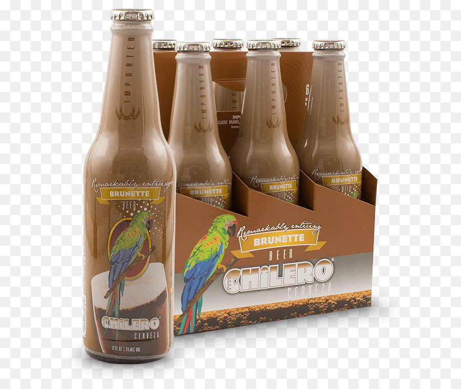 Botellas De Cerveza，Paquete De Seis PNG