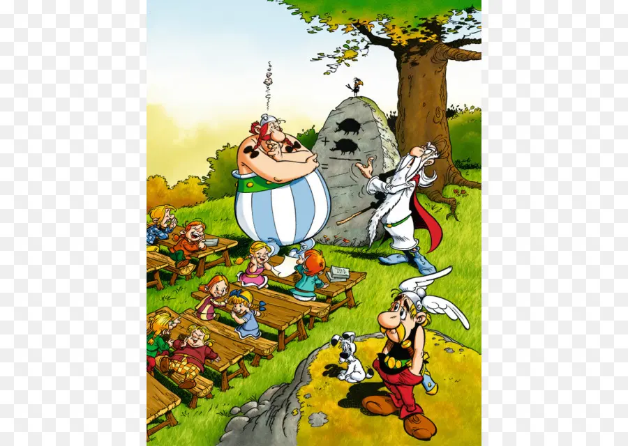 Rompecabezas，Obelix PNG