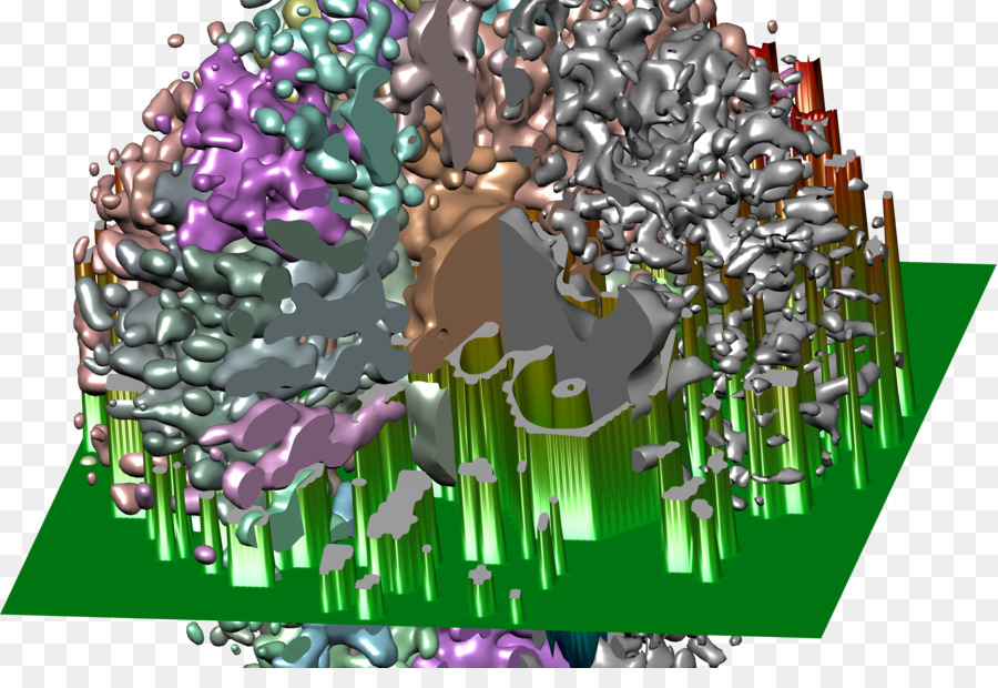 Estructura Molecular 3d，Molécula PNG