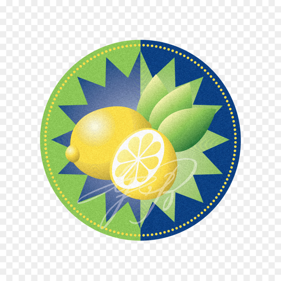 Limón，Círculo PNG