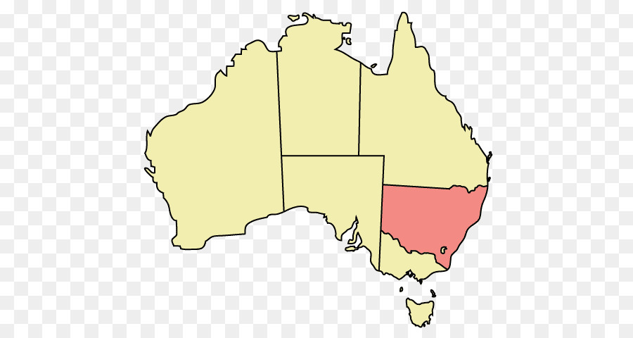 Mapa De Australia，País PNG