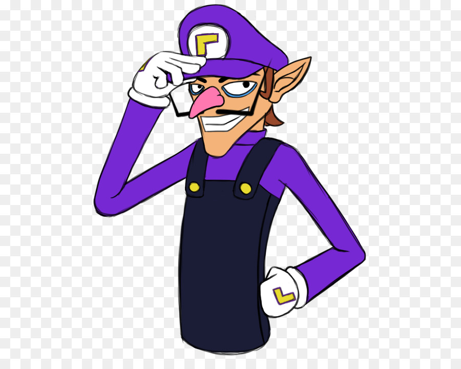 Personaje De Dibujos Animados，Sombrero Morado PNG