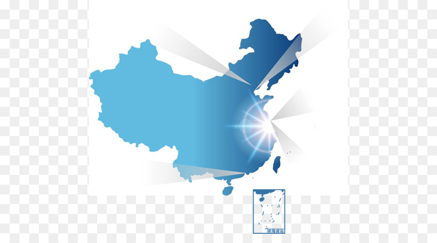 China，Mapa Del Vector PNG