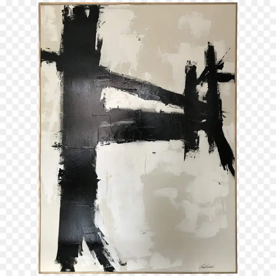 Pintura Abstracta，Negro PNG