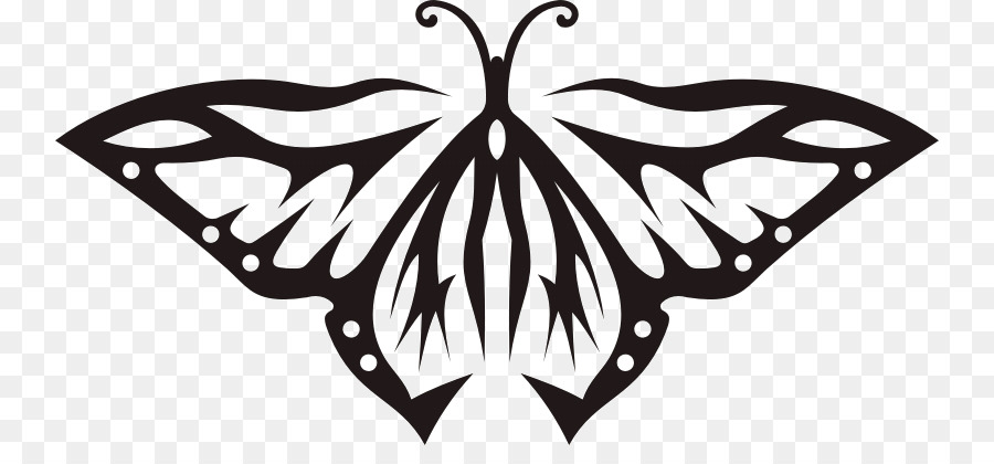 Tatuaje，La Mariposa Monarca PNG