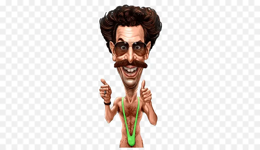 Sacha Baron Cohen，Borat PNG