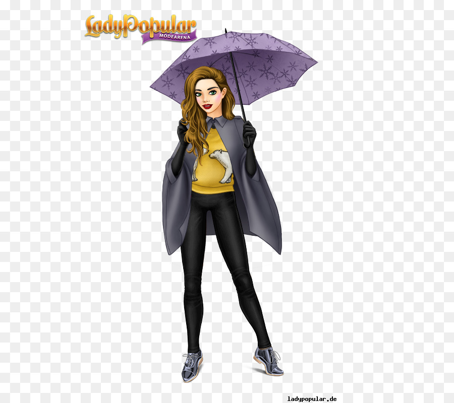 Lady Popular，Figurilla PNG