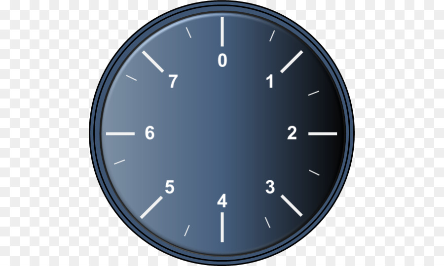 Reloj，Azul PNG