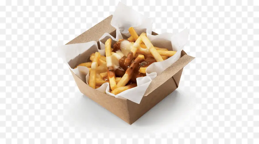 Papas A La Francesa，Poutine PNG