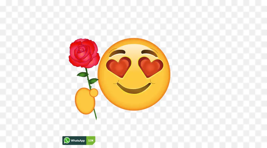 Emoji De Ojos De Corazón，Amar PNG