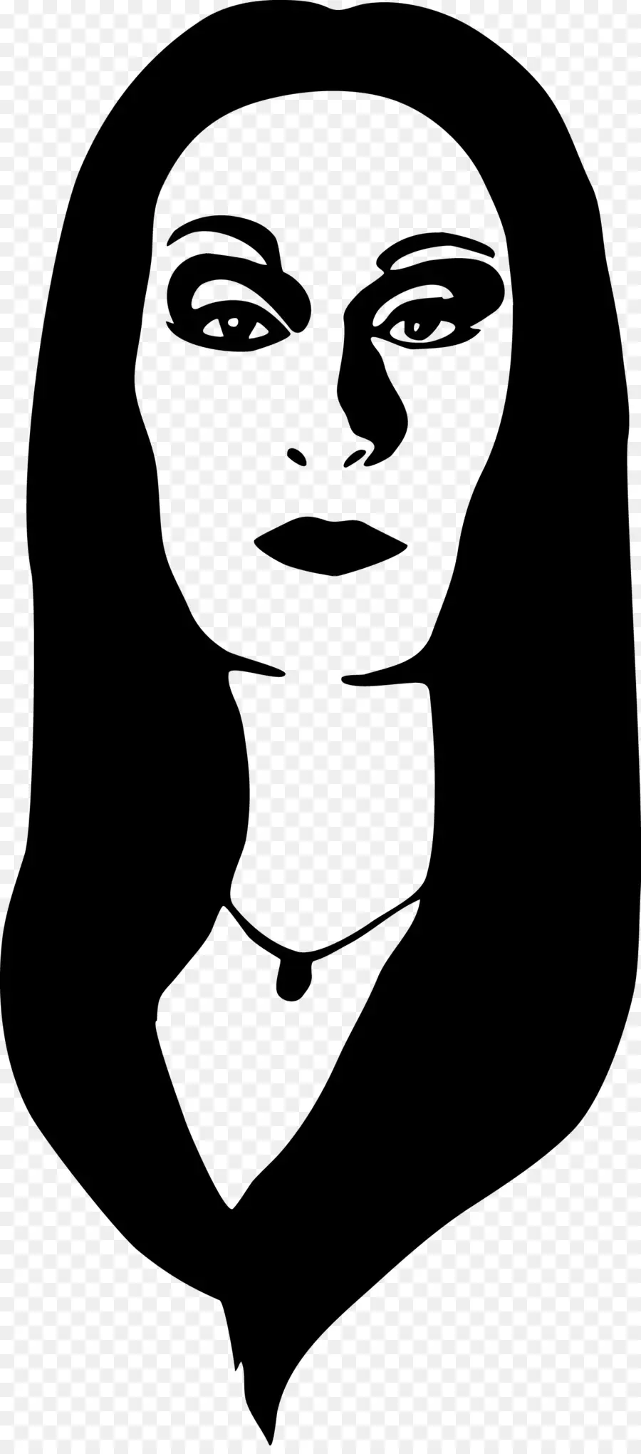 Morticia Addams，Familia Addams PNG